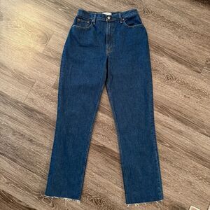 Abercrombie & Fitch The 90s Straight Ultra High Rise Long Inseam